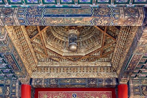 china ceiling of coach